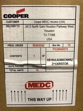 Cooper Notification XB16UL02460CNNRZZ=Varistor