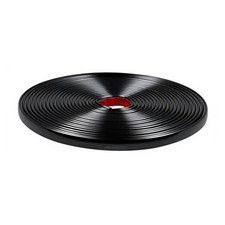 Automotive Chrome Trim Molding, 0.25 inch Wide DIY Width 6mm/0.25 inches Black