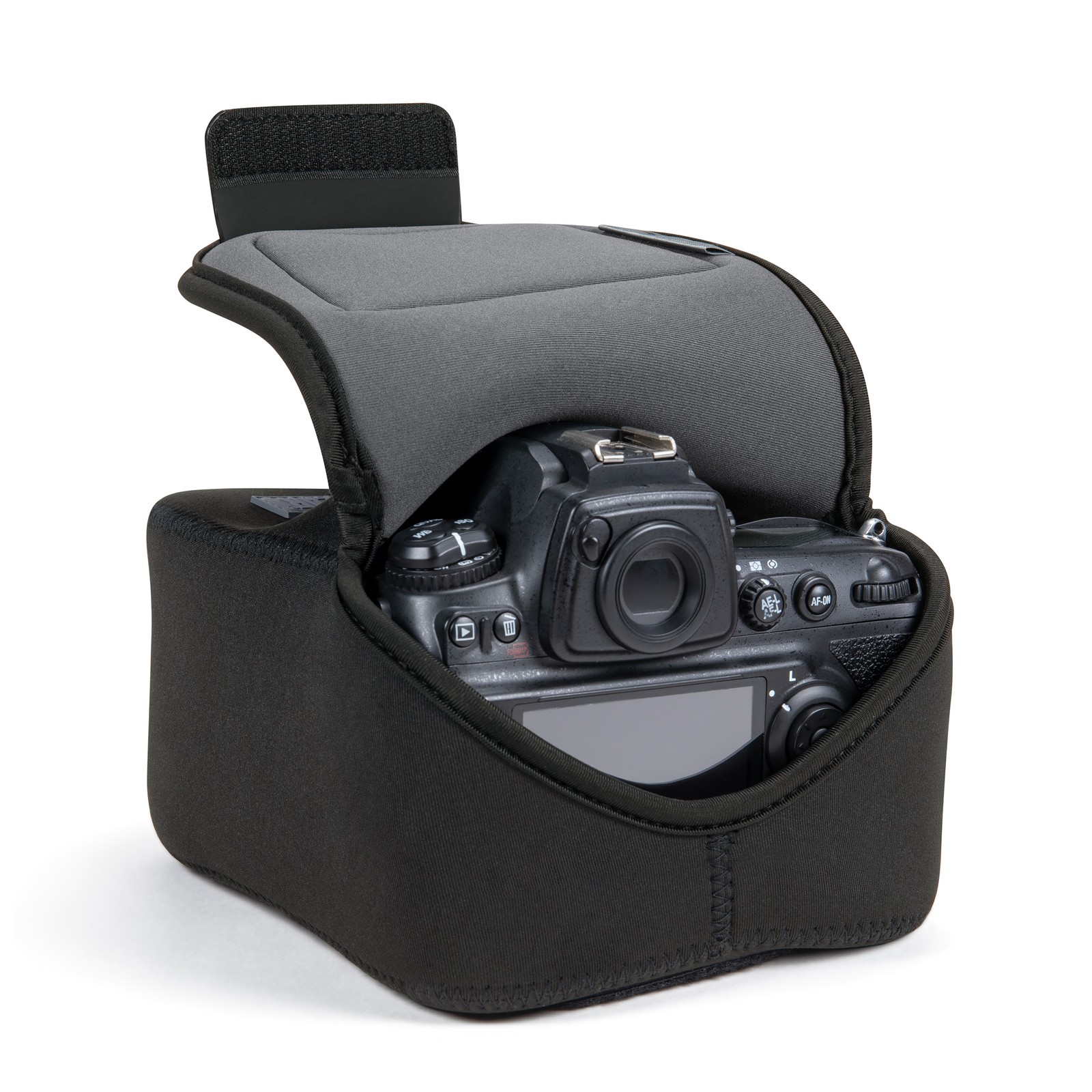 USA Gear Camera Sleeve (Large) for Mid-Size SLRs - Pocket & 