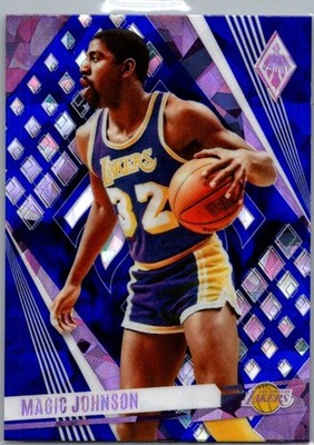 2023-24 Panini Phoenix #80 Magic Johnson Phoenix Blue Ice