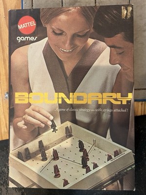 Mattel Boardgame Boundary Box VG/NM
