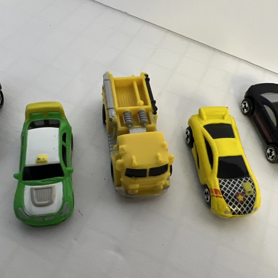 Micro Machines Playmates Speedeez Phat Boyz Pontiac GTO Firetruck Lot of 6 NICE - Image 4 of 4