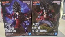 Naruto Vibration Stars Naruto Shippuden Madara Uchiha & Hashirama Senju Figures