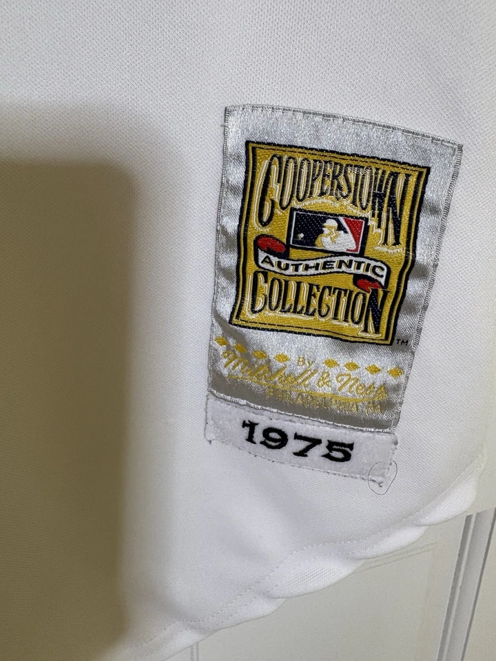 100% Authentic Mitchell & Ness 1988 Pete Rose Cincinnati Reds Jersey Sz 48 XL - Image 4 of 4