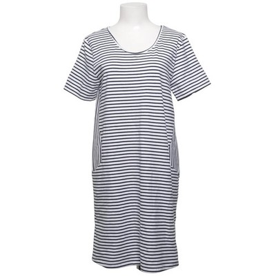 Heaven Lab., Kleid, Größe: M, Schwarz/Weiß, Elasthan/Bio-Baumwolle #HeB