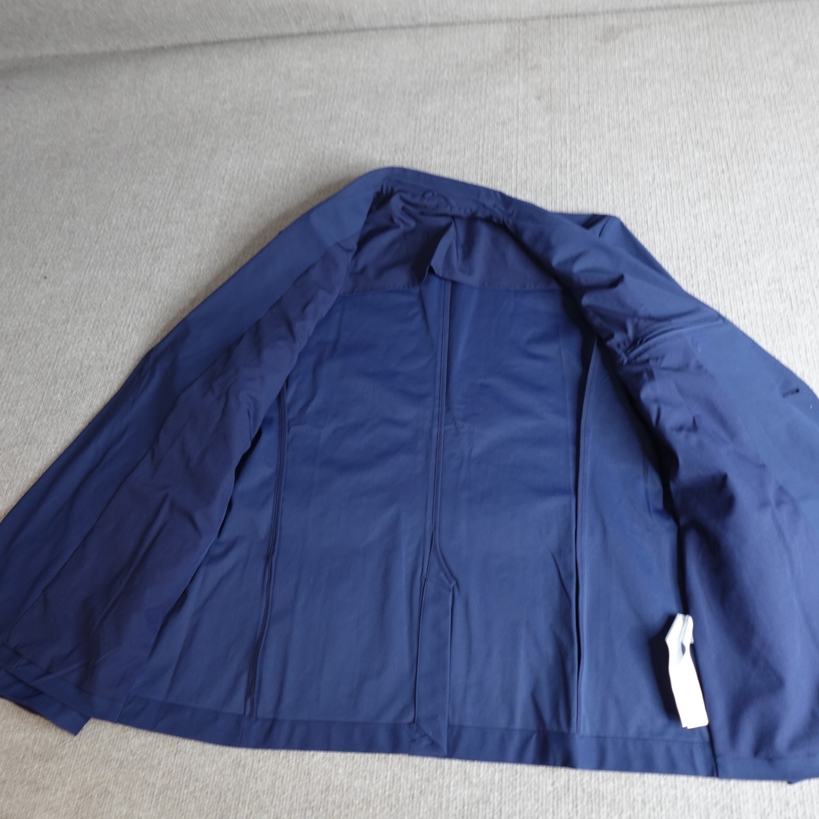 Fabletics Mens Blazer Large Blue 2 Button Perform… - image 2