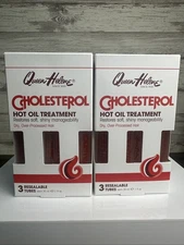 Queen Helene Cholesterol Hot Oil Deep Conditioning Treatment - 2 pack - 6 tubes