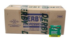 Derby Professional Single Edge Razor Blades 50 Packs of 100 5000 Blades