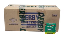 Derby Professional Single Edge Razor Blades (50 Packs of 100 ) | 5000 Blades