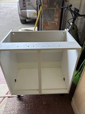 Howdens 800mm High Line Base Kitchen Unit White Matt