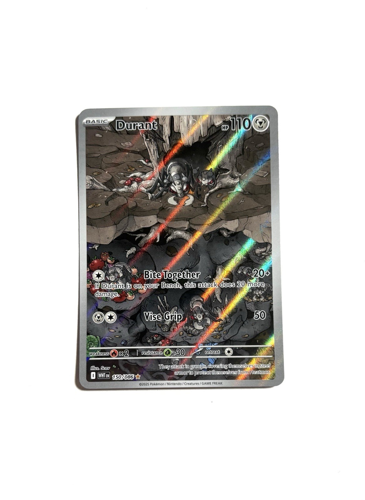Durant 150/086 Sv: White Flare Holo