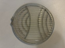 Vintage Automotive Clear Glass Light Lens C M Hall Co. Part 4375