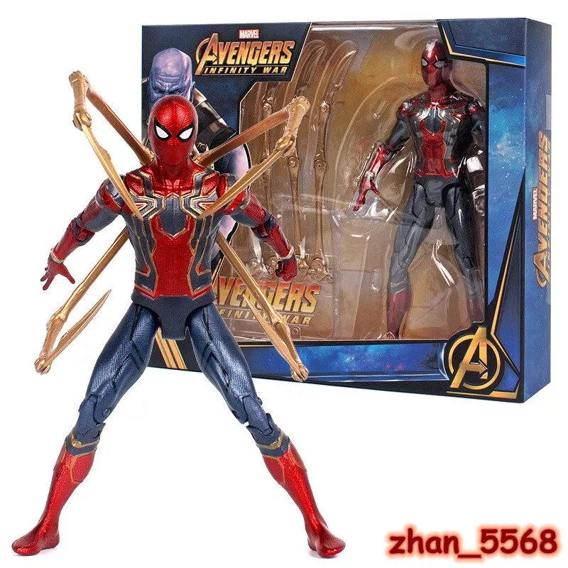 ZD Toys SpiderMan Spider-Verse PVC Action Figure Model Toy Kid Gift Boxed