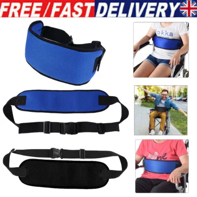 TZUTOGETHER Wheelchair Seat Belt Lap Strap For Wheelchair Or Mobility Scooter Safety Aid UK