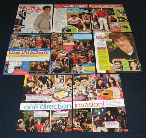 One Direction Harry Niall Liam Zayn Louise 32 Full page Pinups Lot B-848 - Picture 4 of 4