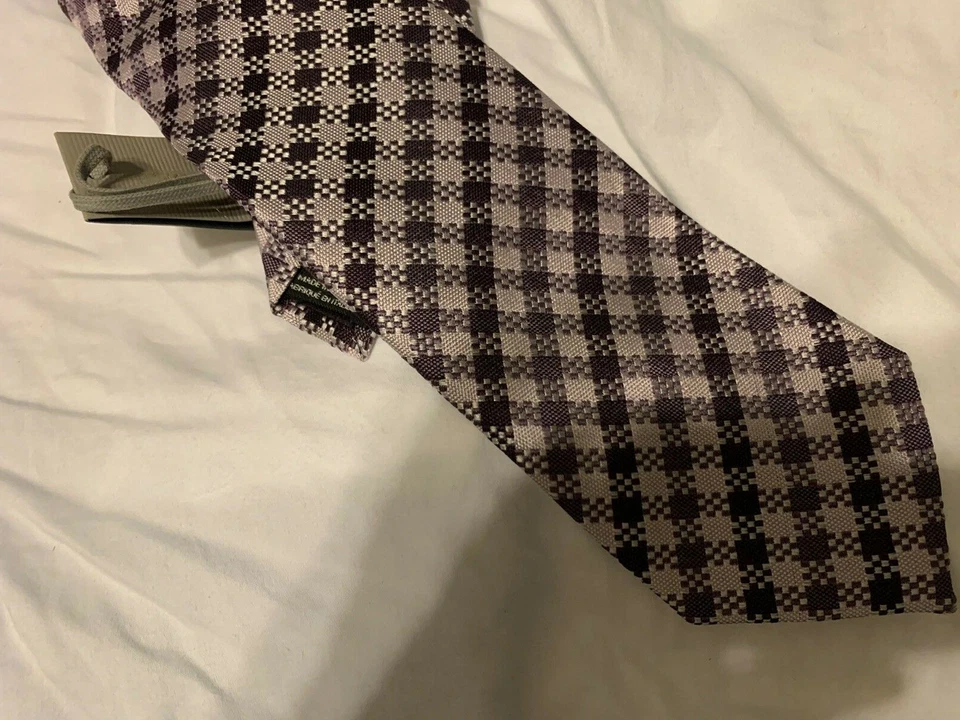  Gravata masculina de seda TOM FORD Itália - Imagem 3 de 4