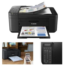 Wireless All in One Printer Scanner Copier Fax Inkjet USB with Mobile Printing