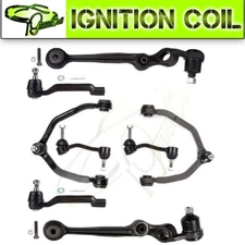 Pair(8) Front Control Arm Tie Rod Suspension Kit For 1993-1997 MERCURY COUGAR