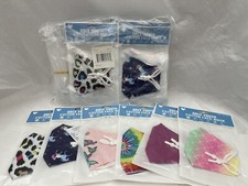 24 Sealed ORLY Washable/Reusable Cotton Masks Kids/Girls 6 Assorted Designs