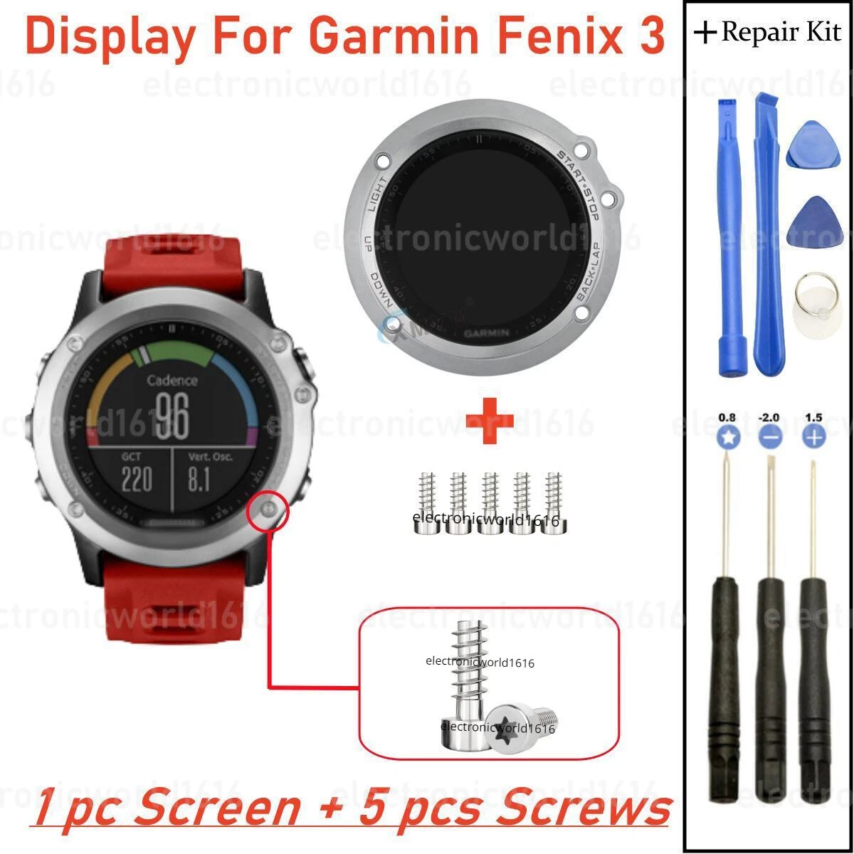 Garmin fenix repair sale
