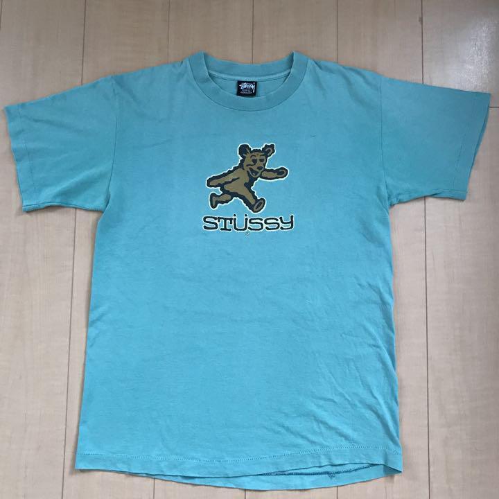 Bear STUSSY 80s Vintage T-shirt | eBay