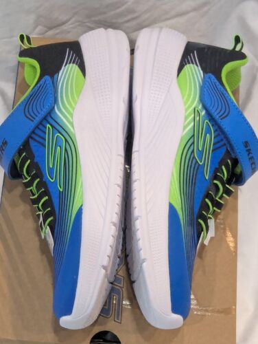 New Skechers YOUTH size 2 Microspec Advance Tennis Shoes Sneakers Running Play - Picture 9 of 15