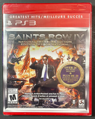 Saints Row IV [ National Treasure Edition ] (PS3) NEW