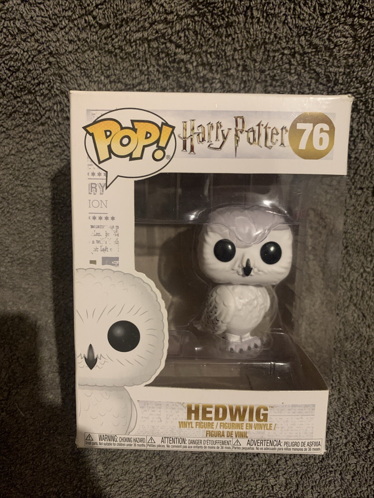Funko POP Harry Potter #76 Hedwig Snowy Owl Collectable Vinyl Figure