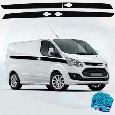 Für Ford Transit Custom Vinyl Seitenstreifen Kit für Custom Van Camper Van Grafik