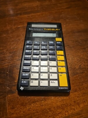 #ad Texas Instrument Ti 30 SLR vintage calculator adding machine scientific Working $5.05