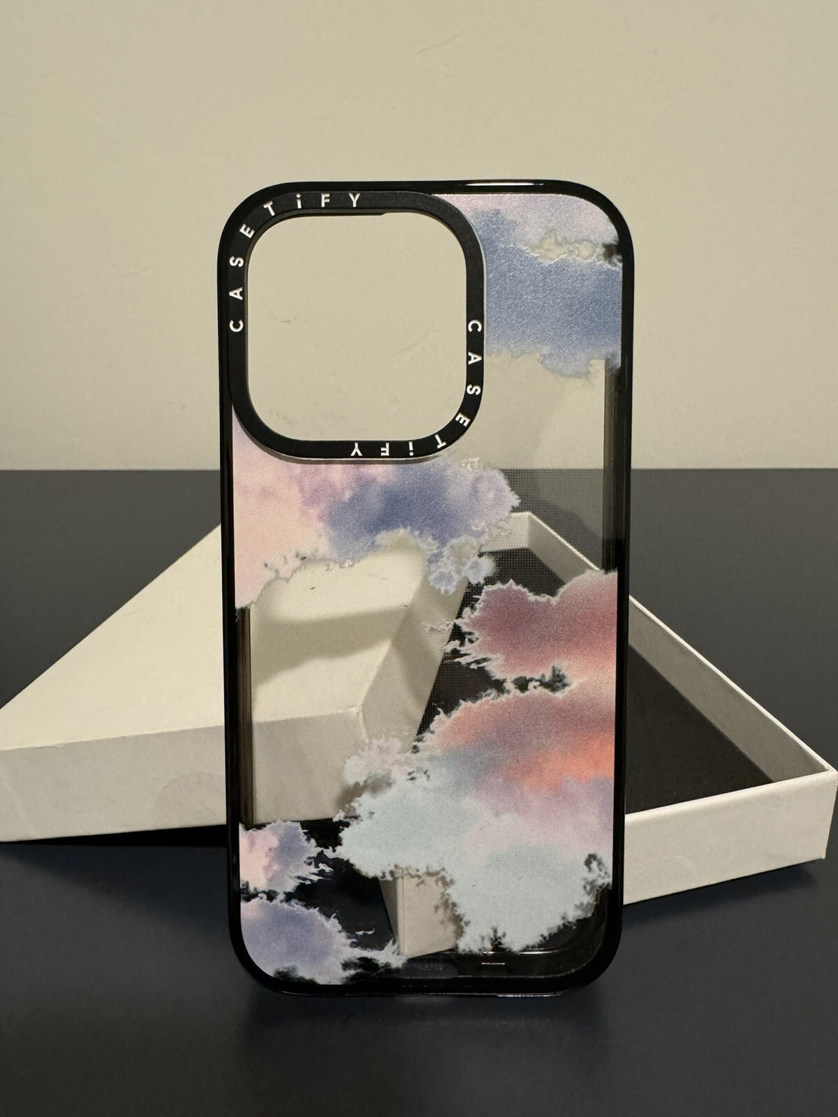 CASETiFY Impact MagSafe Case for iPhone 15 Pro - Clouds Design Shockproof Protection-image
