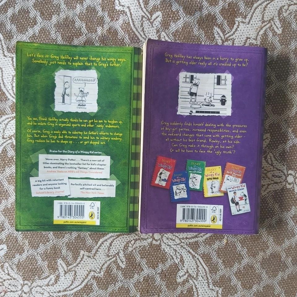 Diary of a Wimpy Kid - Jeff Kinney (x12) - Books -Bulk lot - Young Adult Fiction - Image 3 of 4