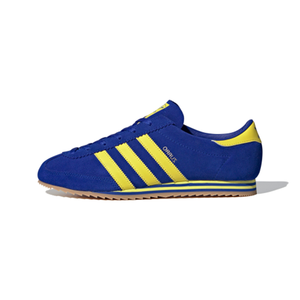 adidas blue and yellow shoes