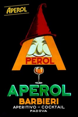 Poster poster poster advertising aperitif Aperol Spritz print 40x60 cm