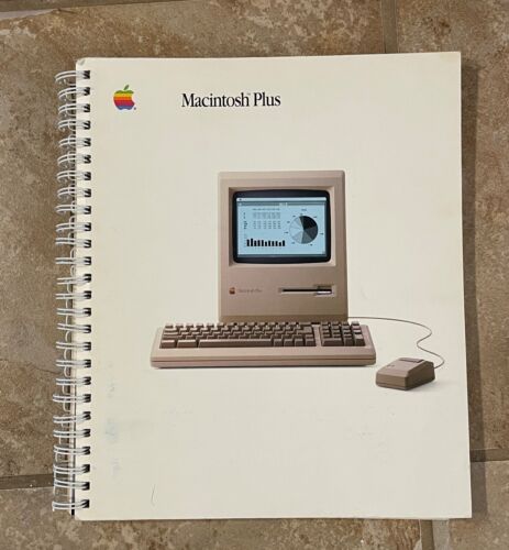 Vintage Apple Macintosh Mac Plus Owner's Guide P/N: 030-1246-B 1986 - Picture 1 of 7