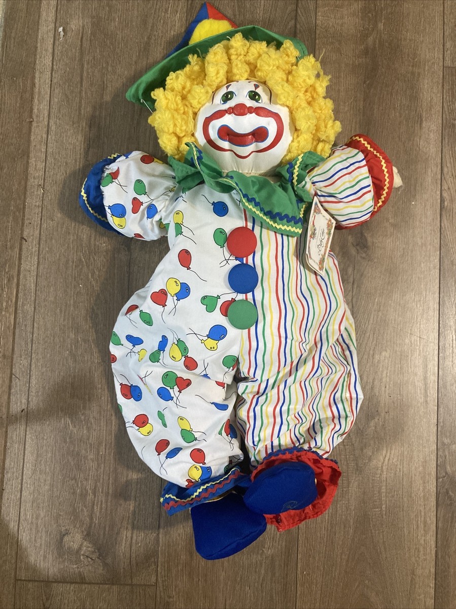 Cabbage Patch Baby Cakes Clown Soft Sculpture Xavier Roberts