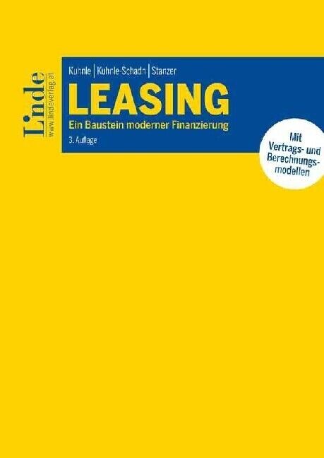 Thumbnail - Leasing | Rainer Kuhnle, Alexandra Kuhnle-schadn, Peter Stanzer | 2019