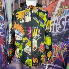 Members Only X Nickelodeon Rugrats Hey Arnold Jacket New Size Large A49