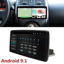 Single 1 DIN 10.25'' Android 9.1 Car Stereo Radio GPS Multimedia Player Wifi 12V