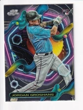 2023 Topps Cosmic Chrome Jordan Groshans Rookie RC Marlins #182