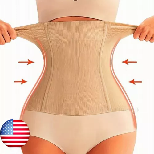 Women Waist Trainer Shaper Body Shapewear Postpartum Cincher Tummy Control Belt - Picture 1 of 43