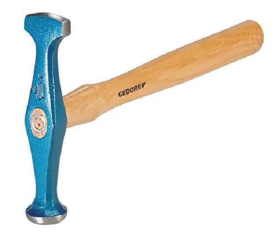 Martillo plano y peña redondeada