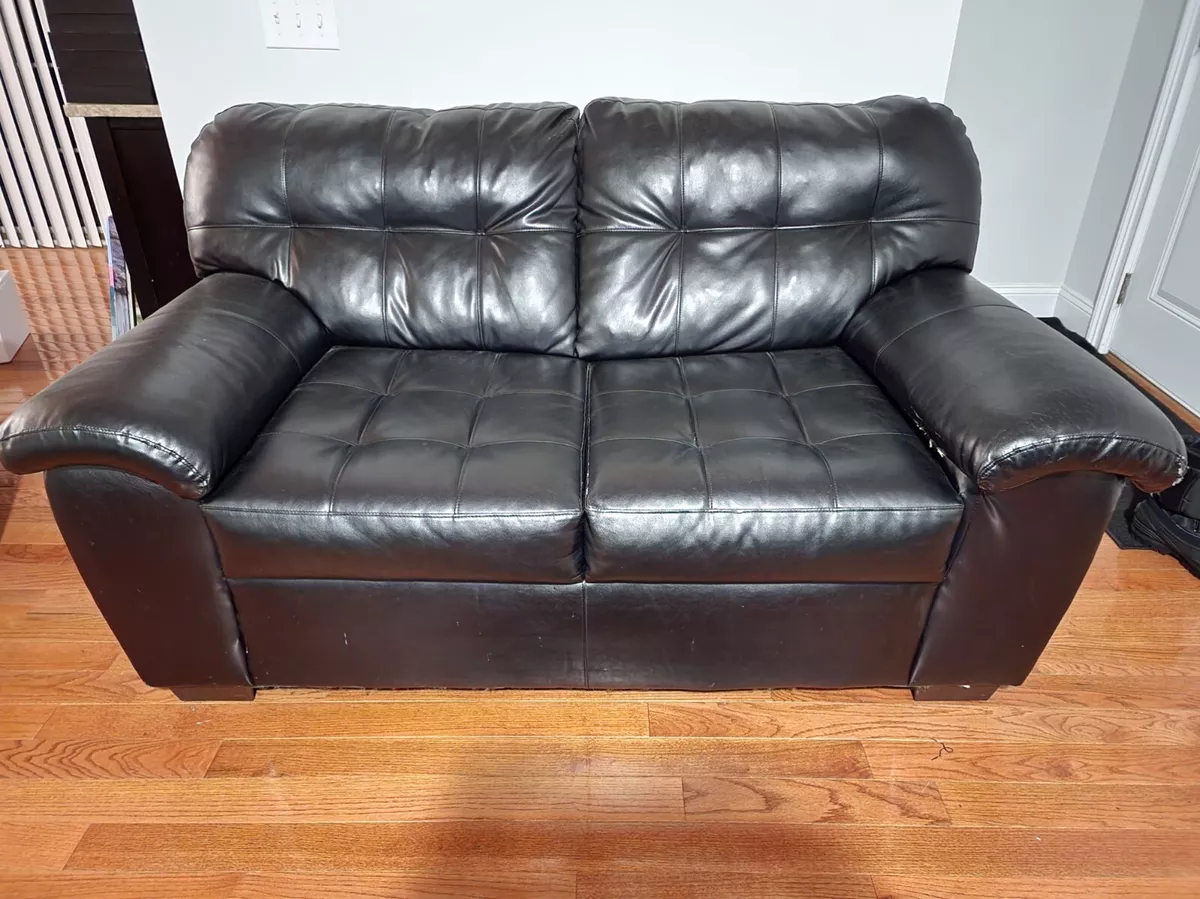 Bob S Furniture Black Leather