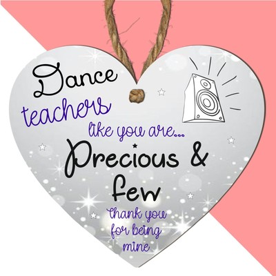 Pink Dance Teacher Appreciation Tote Bag - Canvas Gift For Dance Instructors, 14" X 15"