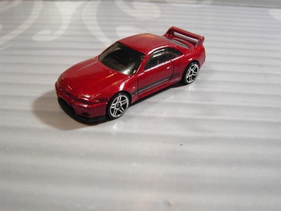 Contemporary Manufacture Toys Hobbies Burgundy Metalic Pr5 R33 19 Hot Wheels Loose Nissan Skyline Gt R