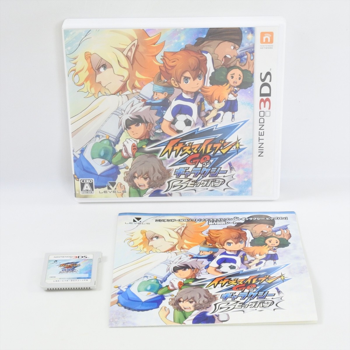 3DS &イナズマイレブンGO &ケース INAZUMA ELEVEN GO GALAXY Big Bang Nintendo 3DS For JP System 2362