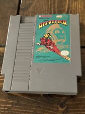 Rocketeer (Nintendo NES, 1991) Pins Cleaned Tested ✅ Nice Label Cart Only