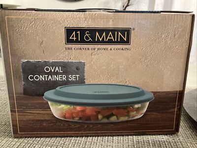 41 & Main Oval Container Set