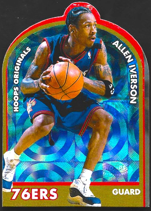Fleer Allen Iverson Basketball Serial Numbered Sports Trading Card