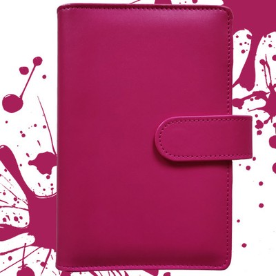 Personal Size / DIN A6 Ringbuch | Ringbinder Pink | 6-Ring-Mechanik